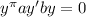 y^{\pi } +ay'+by=0; y(0)=\frac{a-b}{2} ; y'(0)=\frac{a+b}{2}