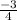 \frac{-3}{4}