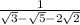 \frac{1}{\sqrt{3}-\sqrt{5}-2\sqrt{2} }