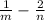 \frac{1}{m} - \frac{2}{n}