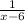 \frac{1}{x-6}