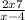\frac{2x+7}{x-4}