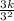 \frac{3k}{3^{2} }