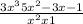 \frac{3x^{3} + 5x^{2} - 3x - 1}{x^{2} + x + 1}