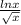 \frac{ln x}{\sqrt{x} }