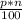 \frac{p*n}{100}