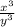 \frac{x^{3} }{y^{3} }