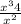 \frac{x^{3}+4 }{x^{2} }