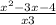 \frac{x^2-3x-4}{x+3}