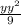 \frac{y+y^{2} }{9}