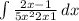 \int\limits{\frac{2x-1 }{5x^{2}+2x+1 } } \, dx