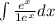 \int\limits \frac{e^x}{1+e^x} dx