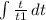 \int\limits {\frac{t}{t+1} } \, dt