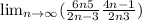 \lim_{n \to \infty}(\frac{6n+5}{2n-3}+\frac{4n-1}{2n+3} )