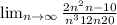 \lim_{n \to \infty}\frac{2n^2+n-10}{n^3+12n+20}