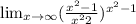 \lim_{x \to \infty} (\frac{x^2-1}{x^2+2})^{x^2-1}