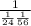  \frac{1}{ \frac{1}{24} + \frac{1}{56} } 