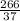 \frac{266}{37} 