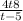  \frac{4t + 8}{t - 5} 