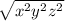  \sqrt{x {}^{2} + y {}^{2} + z {}^{2} } 