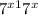  {7}^{x + 1} + {7}^{x} 