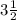 +3\frac{1}{2}