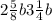 2 \frac{5}{8} b + 3 \frac{1}{4} b