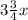 3\frac{3}{4}x
