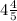 4 \frac{4}{5} 