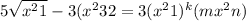 5\sqrt{x^2+1} -3(x^2+{3}{2} =3(x^2+1)^k(mx^2+n)