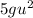 5gu^{2}