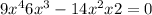 9 {x}^{4} + 6 {x}^{3} - 14x {}^{2} + x + 2 = 0