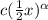 c(\frac{1}{2}+x)^{\alpha }