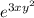 e^{3x+y^{2} }