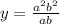 y = \frac{ {a}^{2} + {b}^{2} }{a + b} 