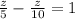 \frac{z}{5}-\frac{z}{10}=1