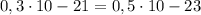 0,3\cdot10-21=0,5\cdot10-23