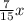 \frac{7}{15}x