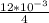 \frac{12*10^{-3}}{4}