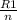 \frac{R1}{n}