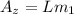 A_{z}=Lm_{1}