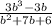 \frac{3b^3 - 3b}{b^2 +7b+6}