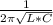 \frac{1}{2 \pi \sqrt{L*C} }