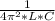 \frac{1}{4 \pi ^2*L*C}