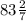 83\frac{2}{7}