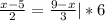 \frac{x-5}{2} =\frac{9-x}{3} |*6