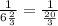 \frac{1}{6\frac{2}{3} }=\frac{1}{\frac{20}{3} }