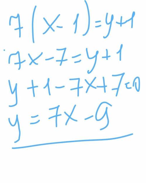 A(1; -1), b(2; 6) y=kx+b что делать дальше? - нужно