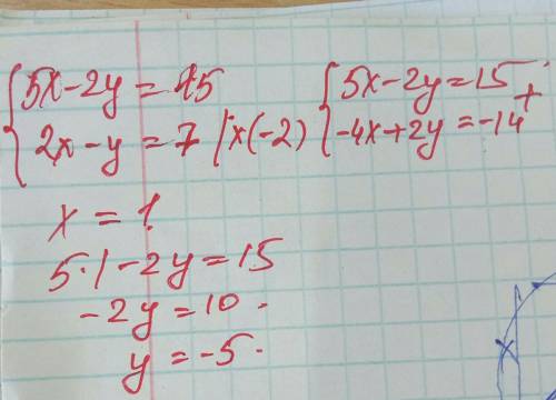 30 найдите решения данного уравнения 2х + 7у = 10 (сделайте решение )решите системы уравненияи 3 ​