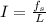 I=\frac{f_s}{L}